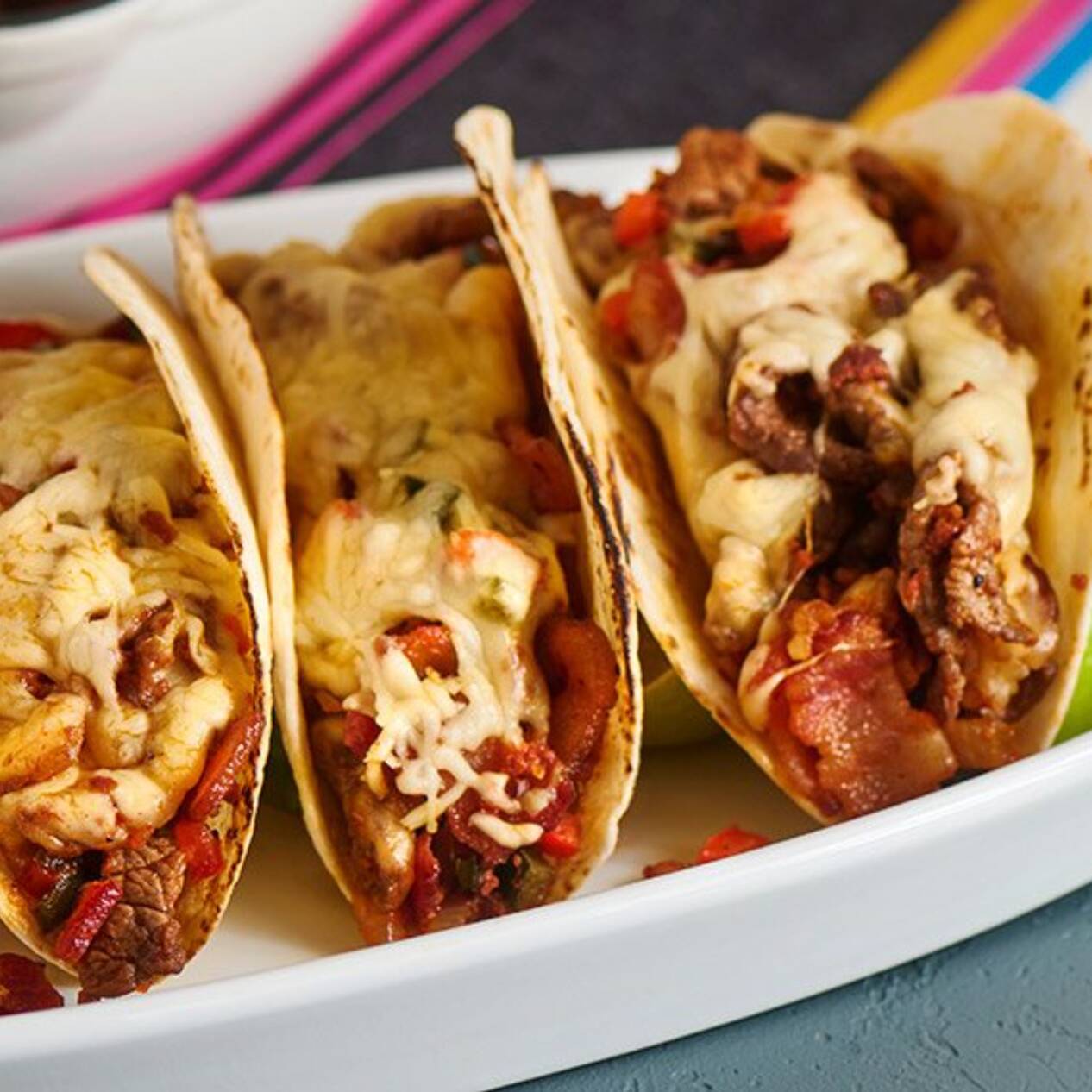 Taco de Alambre C/Queso