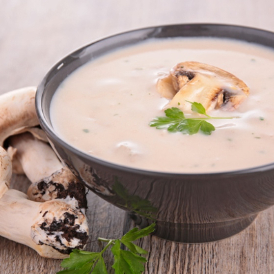 Crema de Champiñones