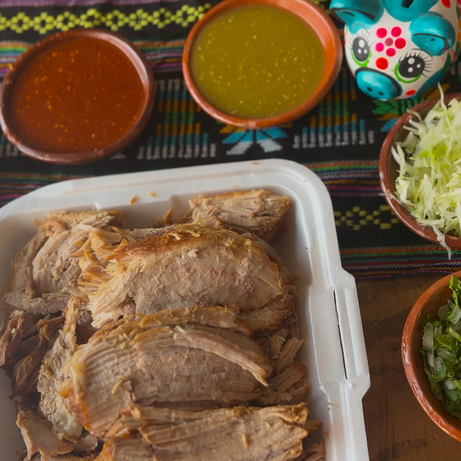 1/2 Kilo de Carnitas