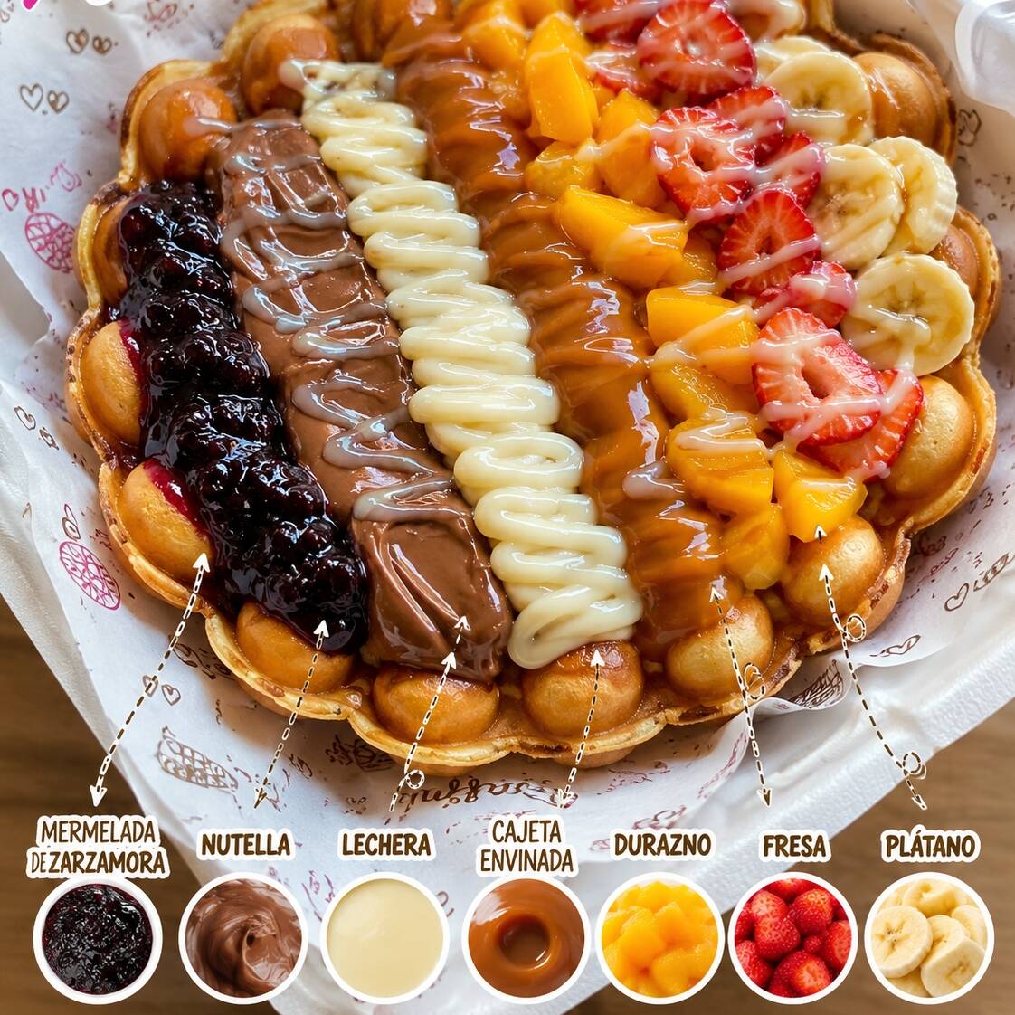 Arma tu Waffle