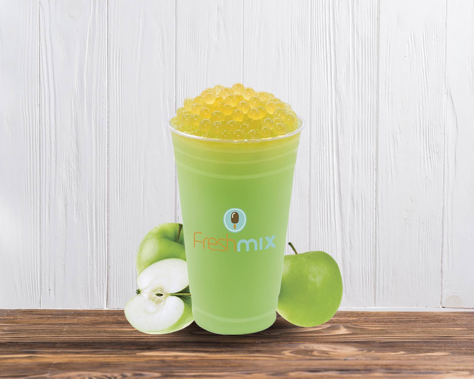 Bubble Frappe Manzana