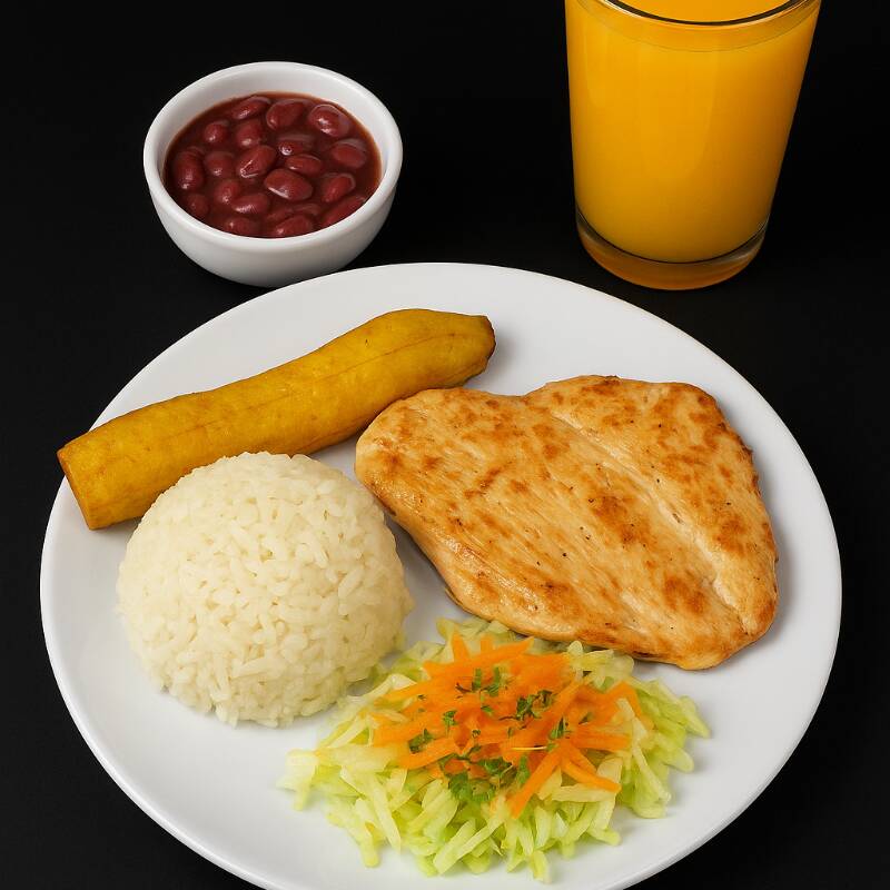 Menu D'kasa Pechuga de Pollo