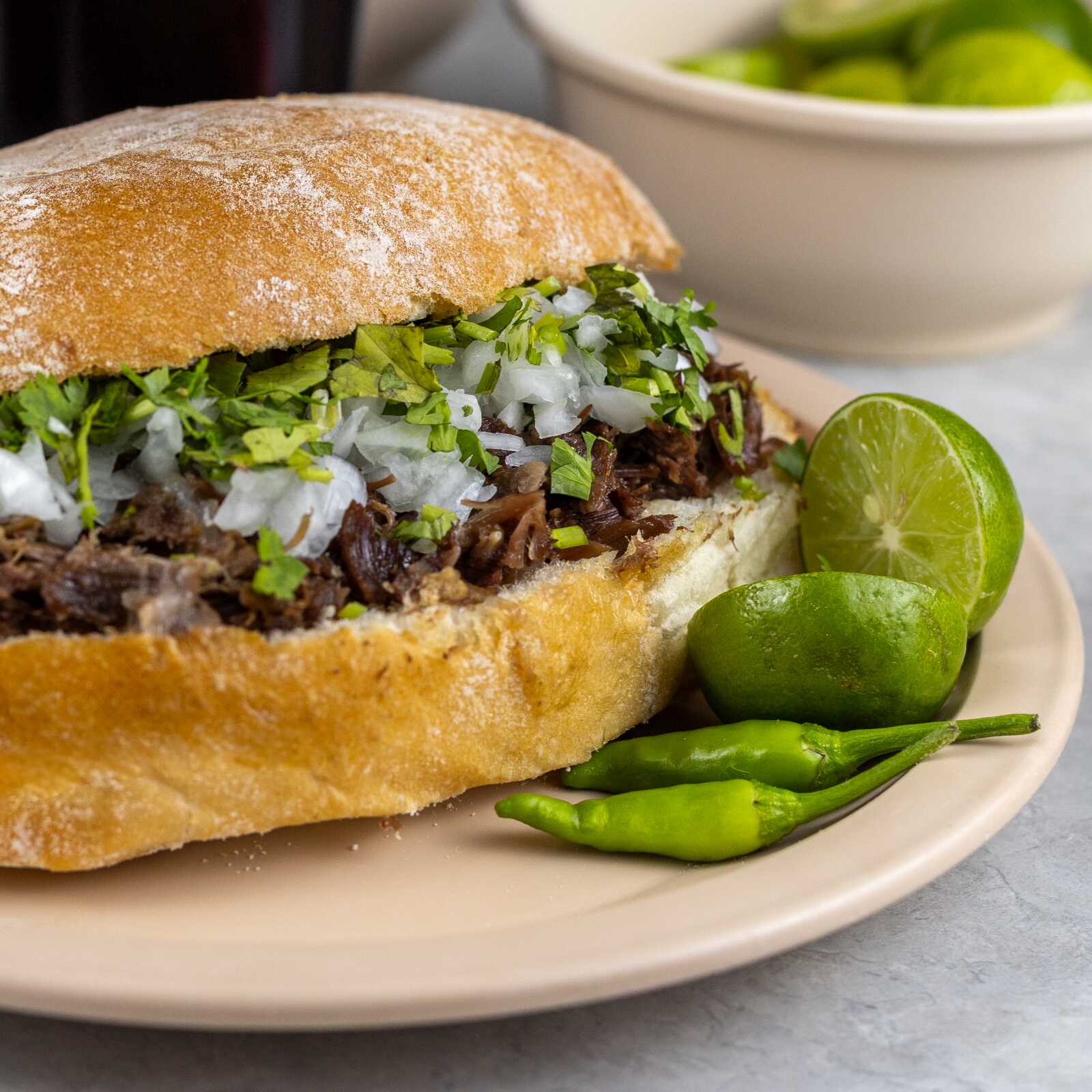 Barbacoa con Aguacate