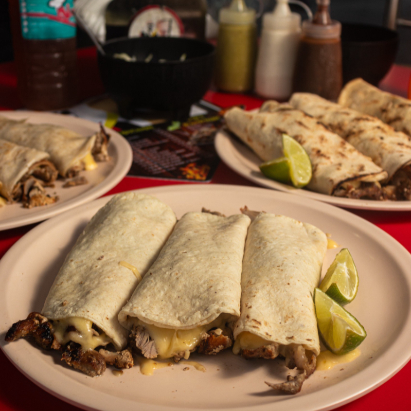 Taco Oriental C/queso