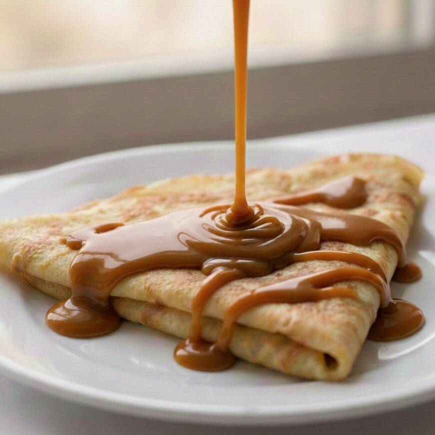 Crepa Sencilla de Cajeta