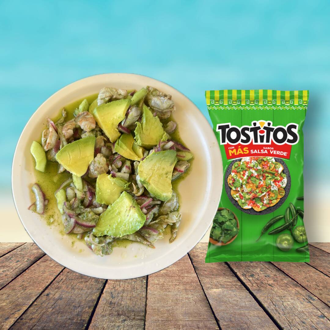 Tostitos con Aguachile