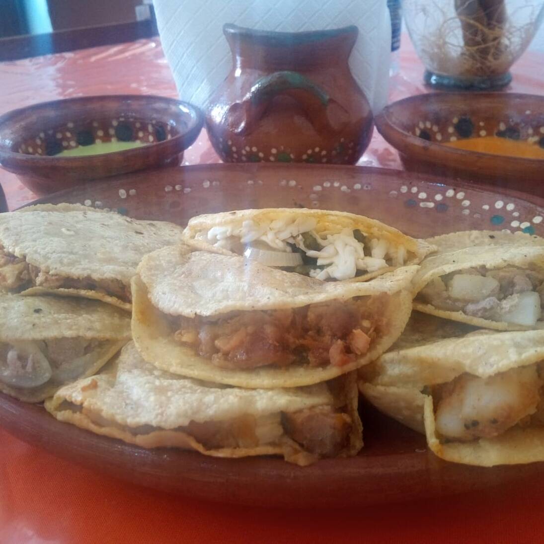 Gordita de Maíz de Cachete de Puerco
