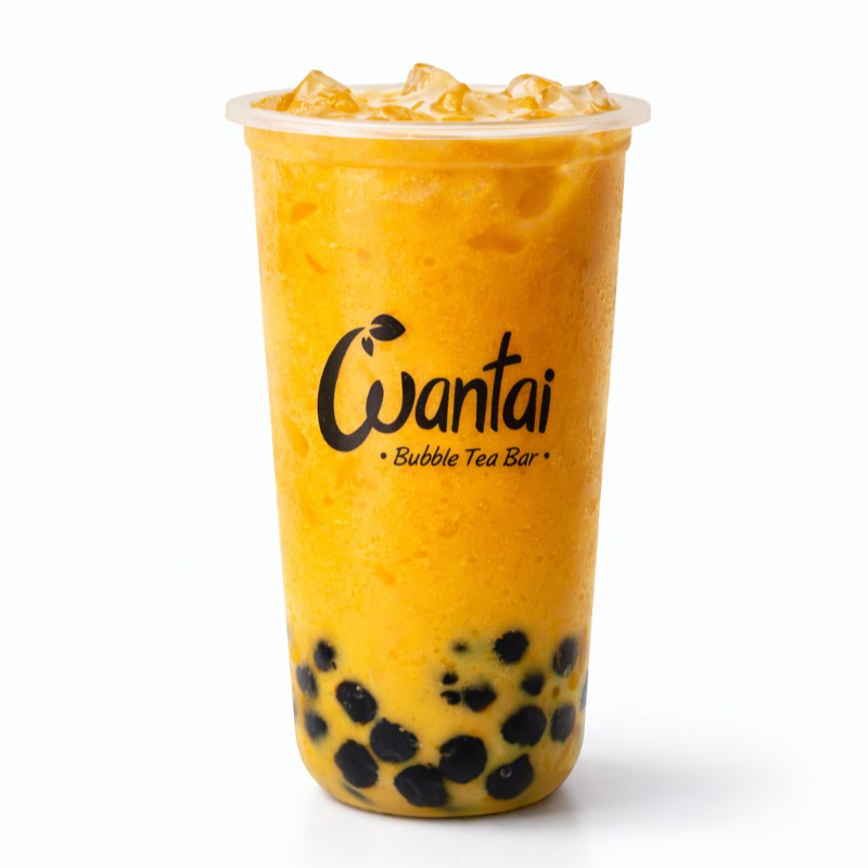 Passion Fruit Milk Tea 💧