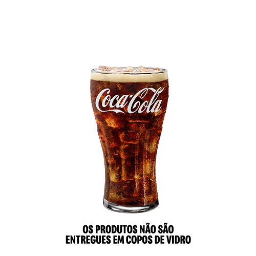 Bebida gelada na medida certa para matar sua sede. Refrescante Coca-Cola 500ml.