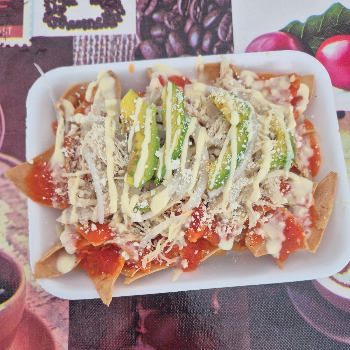 Chilaquiles con Pollo