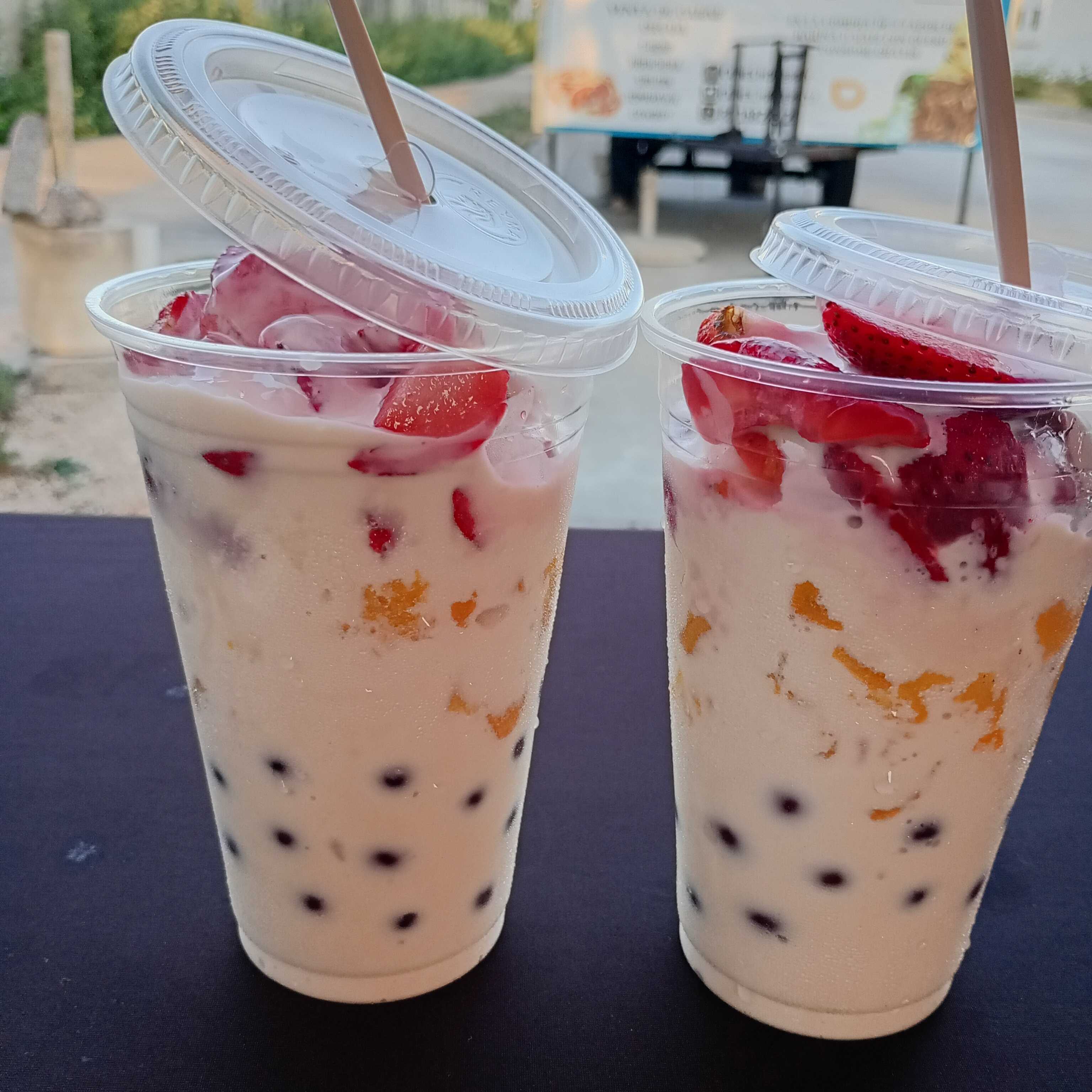 Combo 2 Fresas con Crema Nutela y Granola