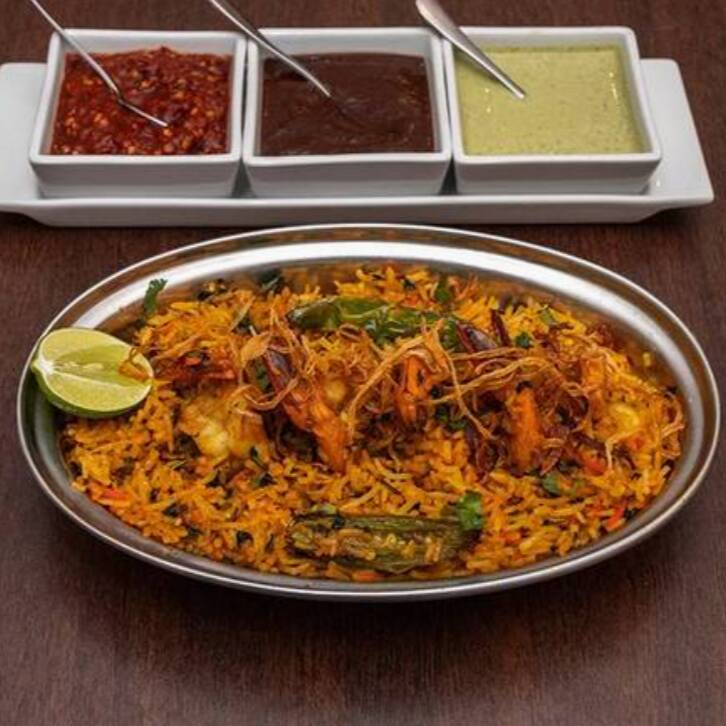 Prawns Biryani