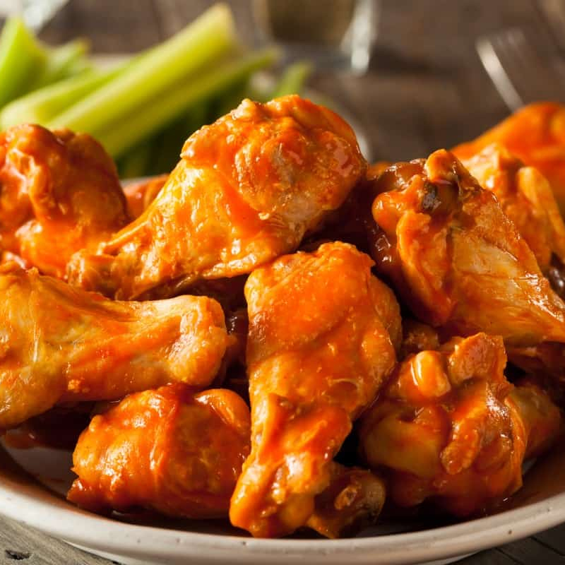 Alitas Mango Habanero con 10 Pzas