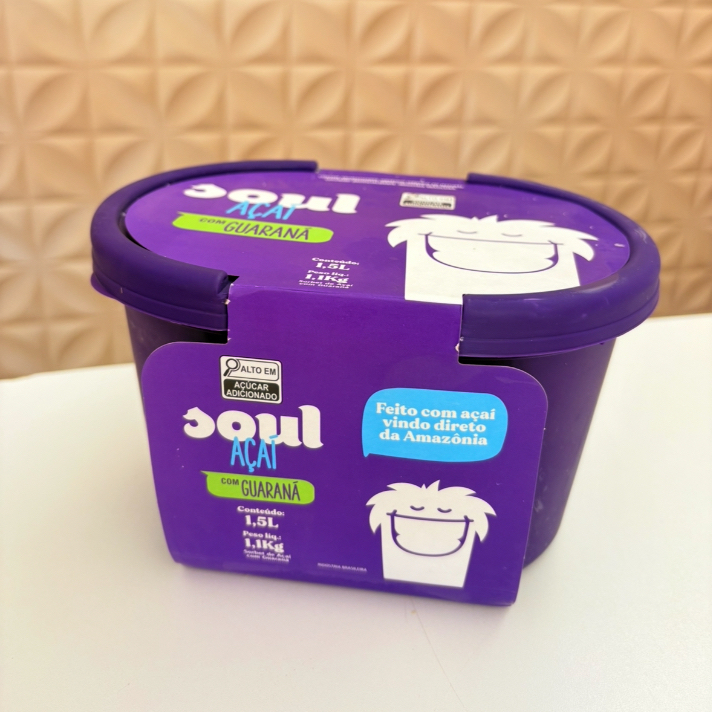 Açaí soul 1,5l com guarana
