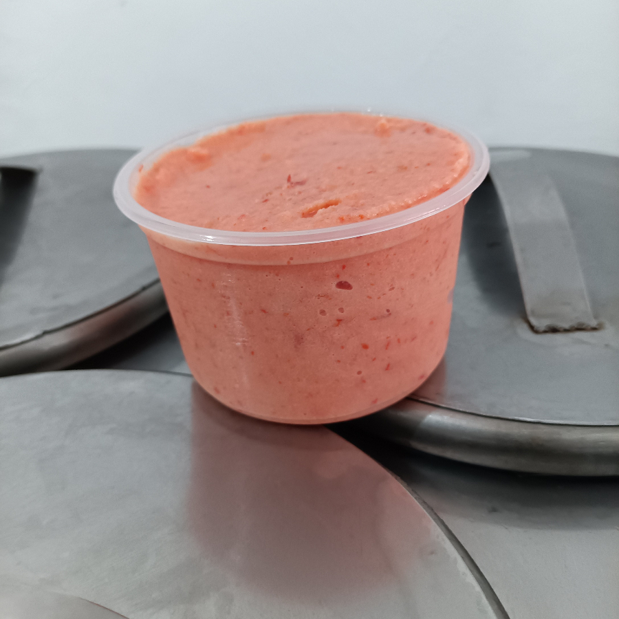1/2 Litro de Nieve de Mamey