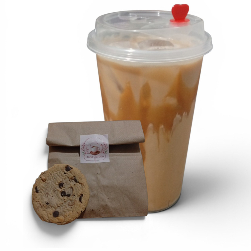 CARAMEL + CHOCO CHIPS