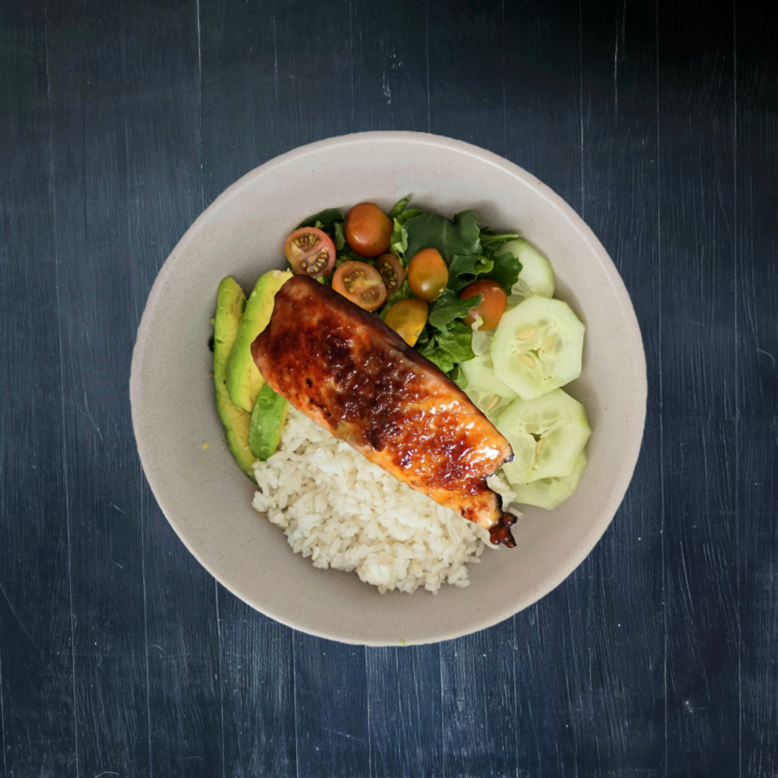 Salmón Caramelizado