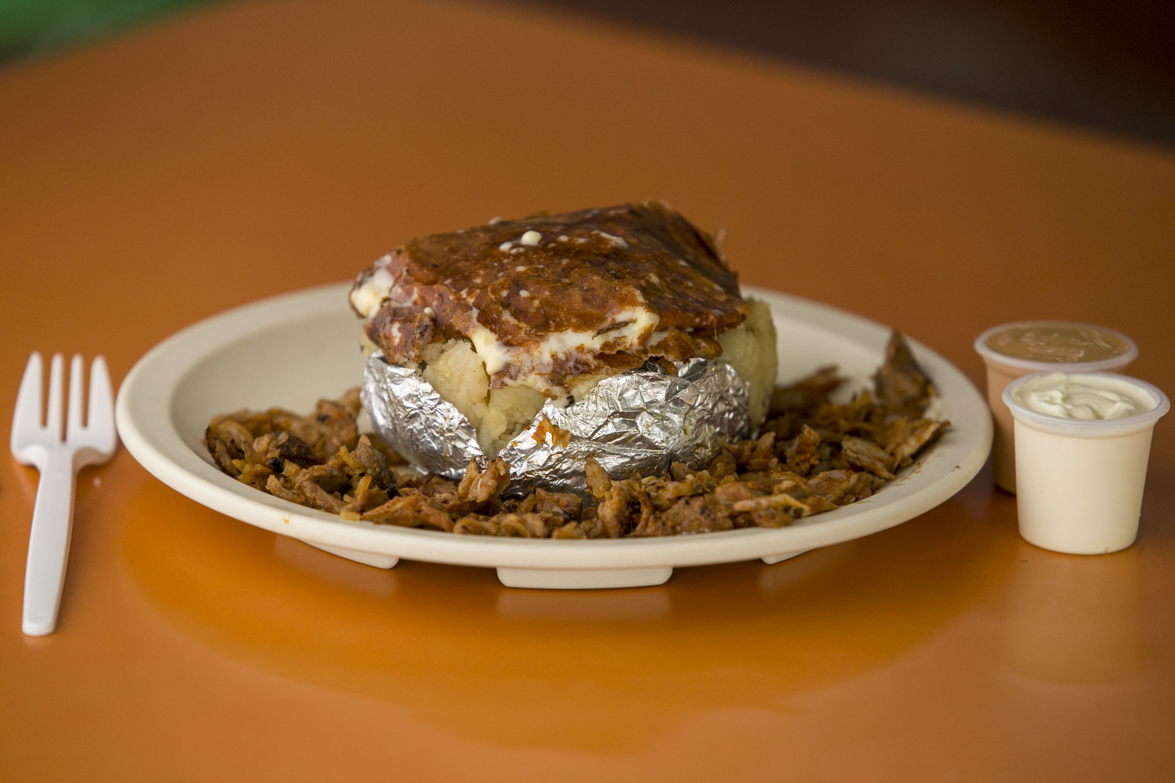 Combo Papa Rellena de Pastor Chica + Agua