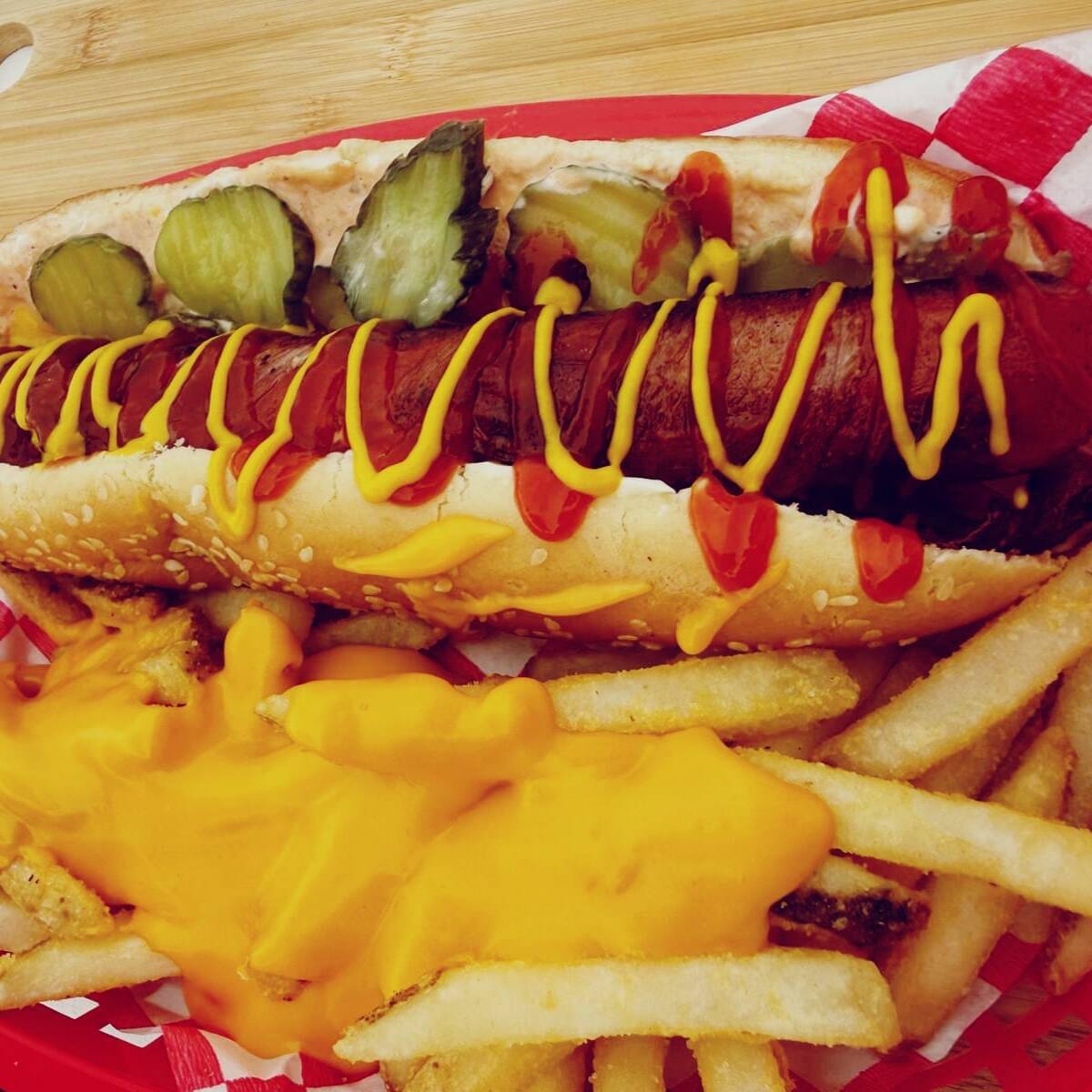 Hot Dog XL con Tocino
