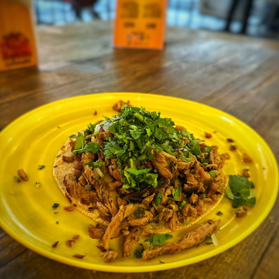 Taco Bistec Marinado Maíz