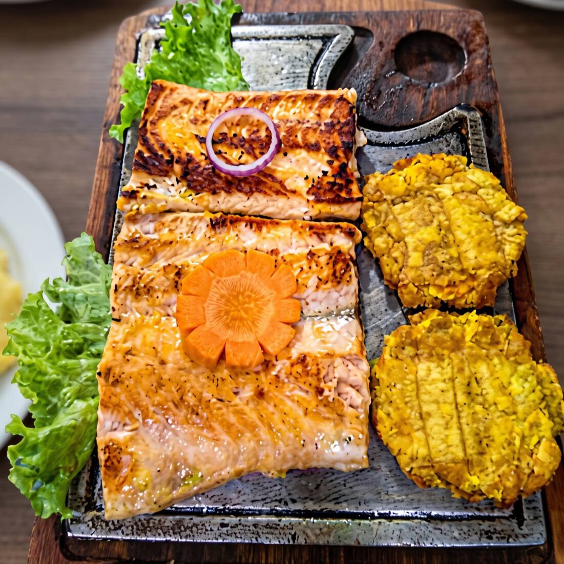 Salmón a la Plancha
