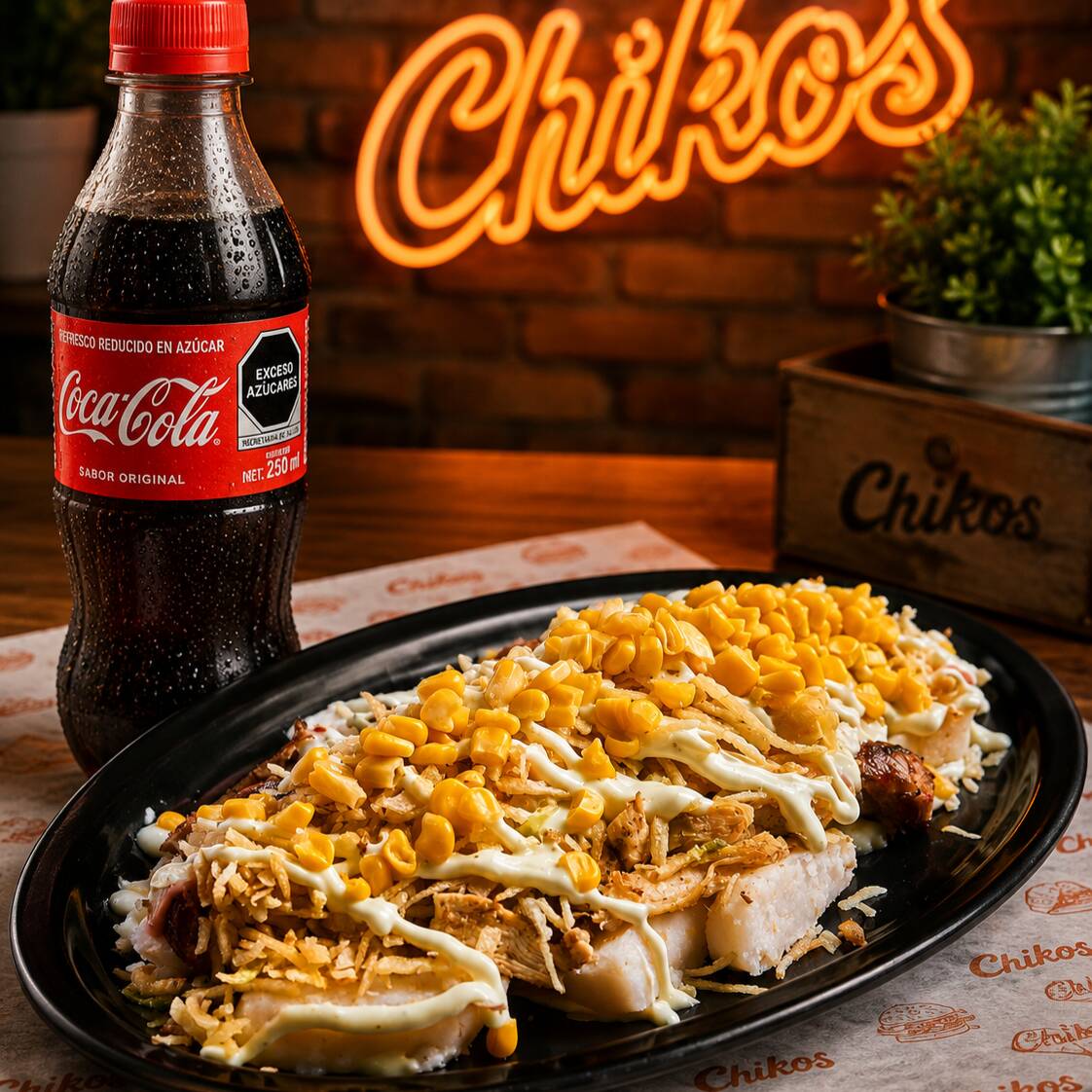Chuzo Combinado + Coca Cola Original 250 Ml