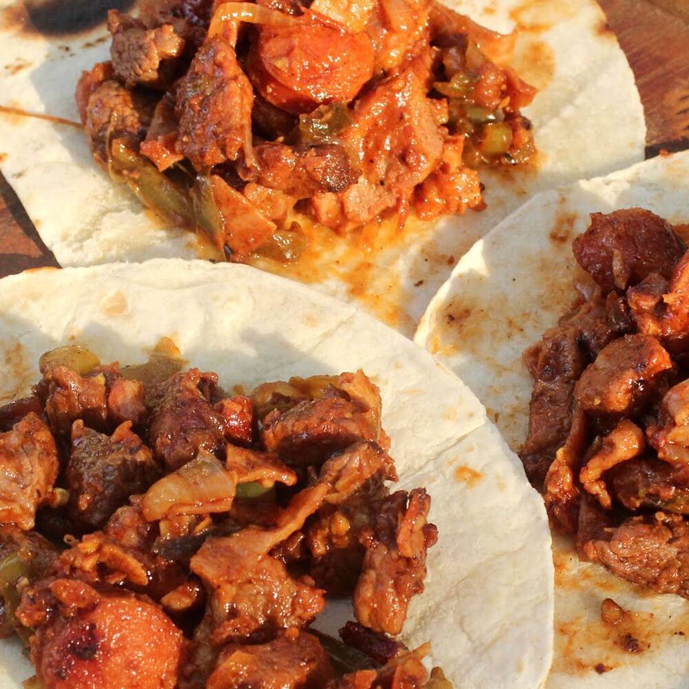TACOS DE DISCADA