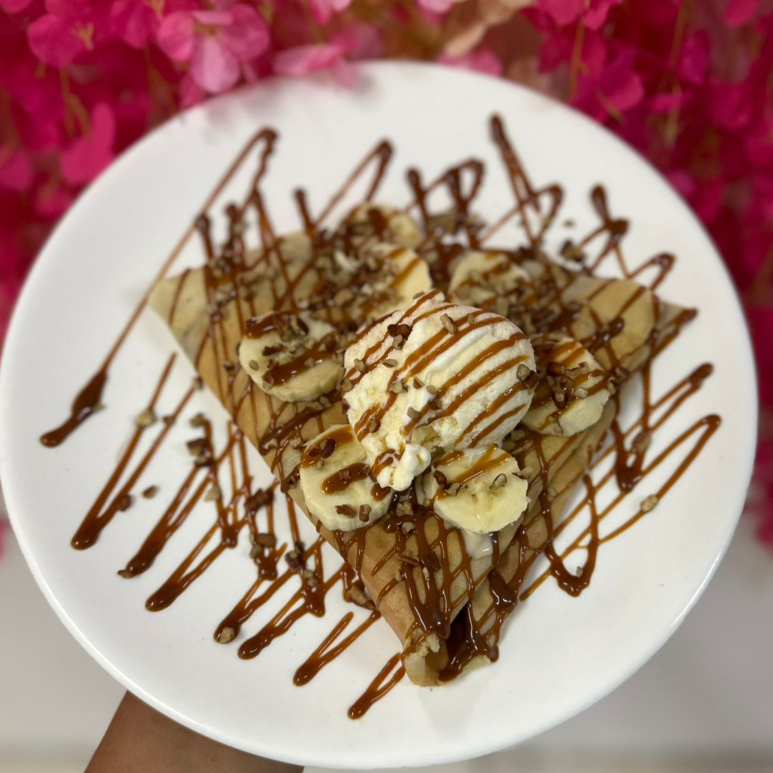 Crepa de Cajeta y Platano