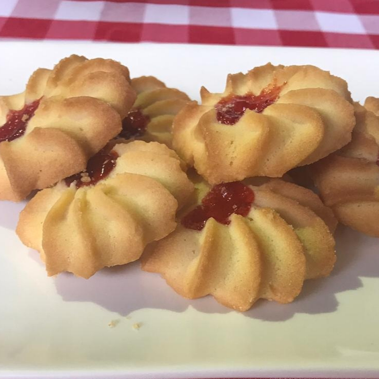 Galleta flor de mantequilla