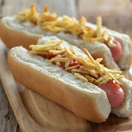 1 Hotdog Premium Con Papas