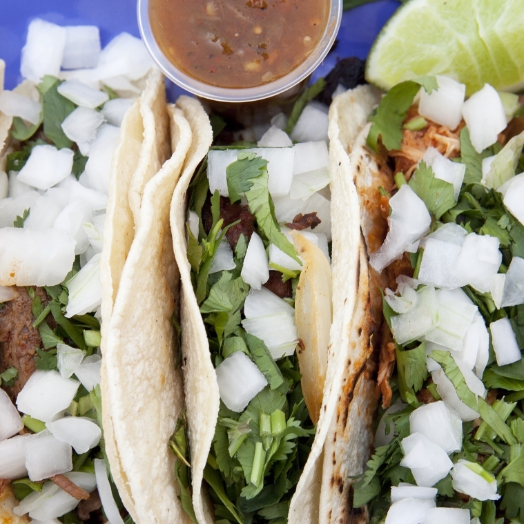 Orden de Tacos de Bistec 5 pza