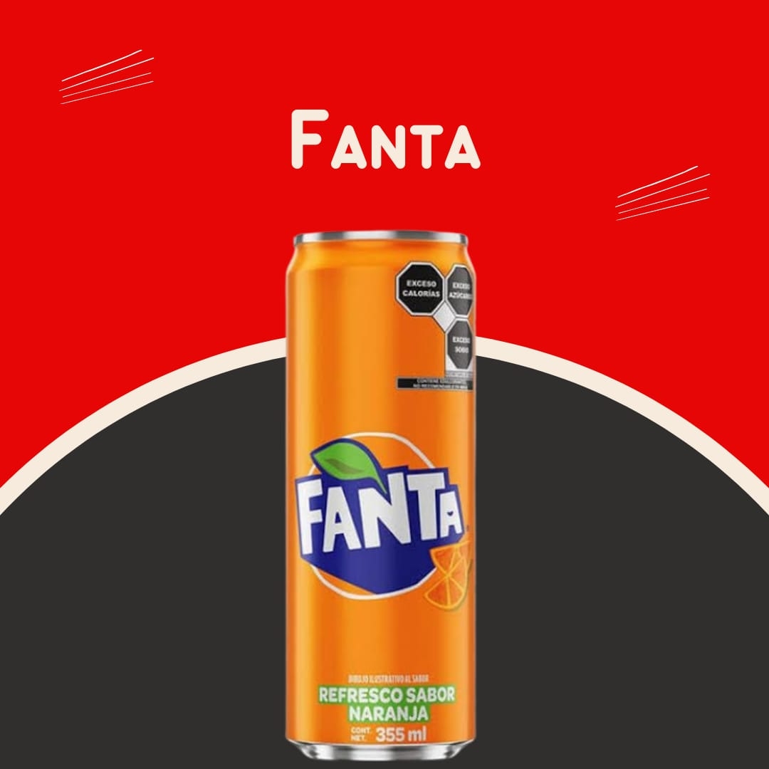Fanta Naranja (lata 355 ML)