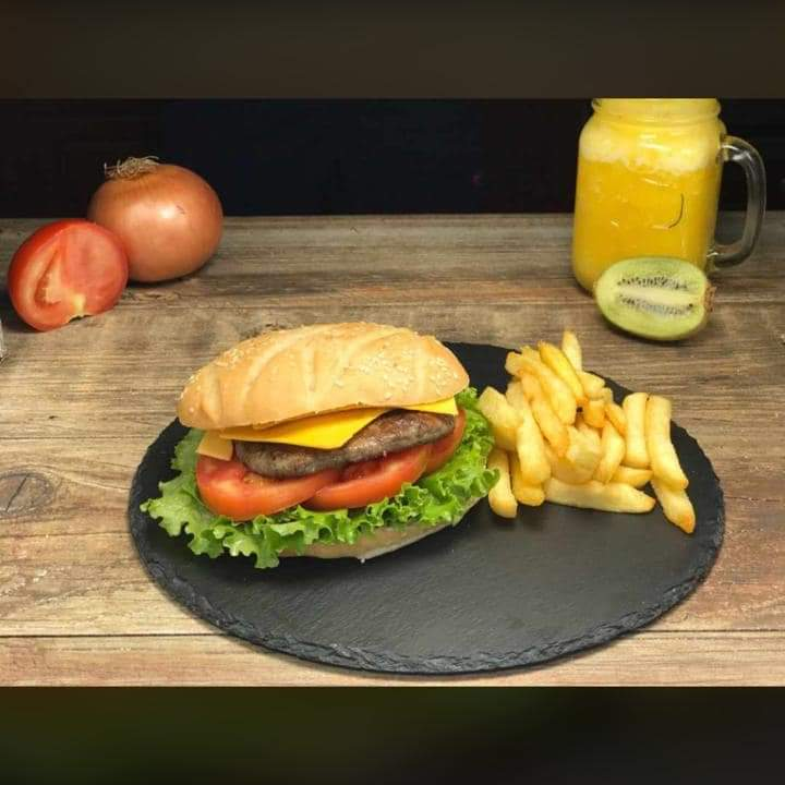 Hamburguesa con Queso