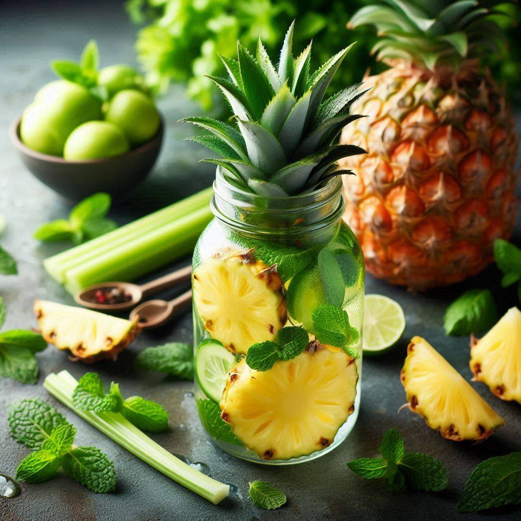Piña y apio