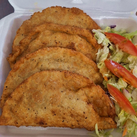 empanadas doradas 4 piezas