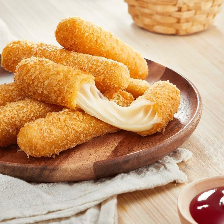 Dedos de queso mozzarella 6pzas