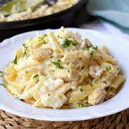 Macarrones con pollo y 3 Quesos