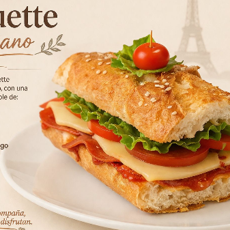 Baguette Italiano (pepperoni)