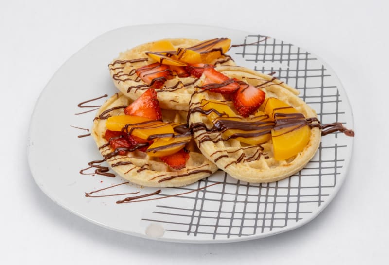 Waffles Fruta