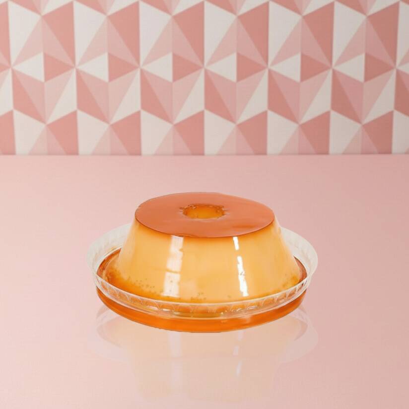 mini pudim de leite 80ml