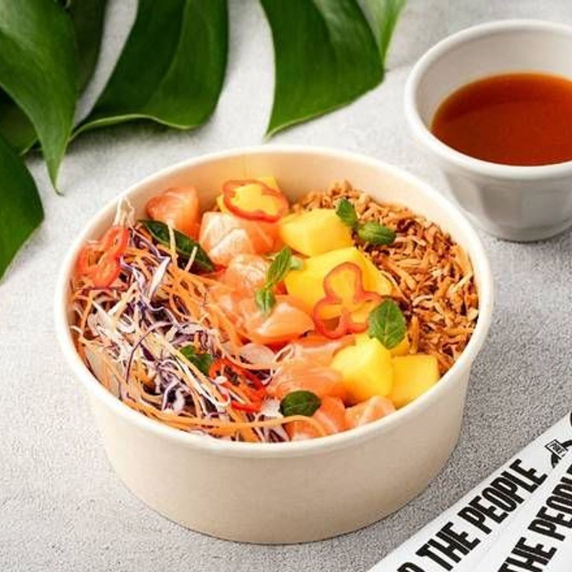 Poke Mango Salmón Nui
