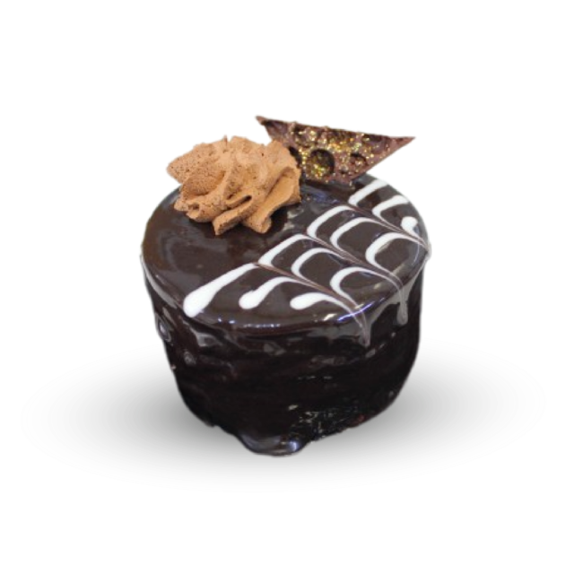 Pastel Individual de Tres Chocolates