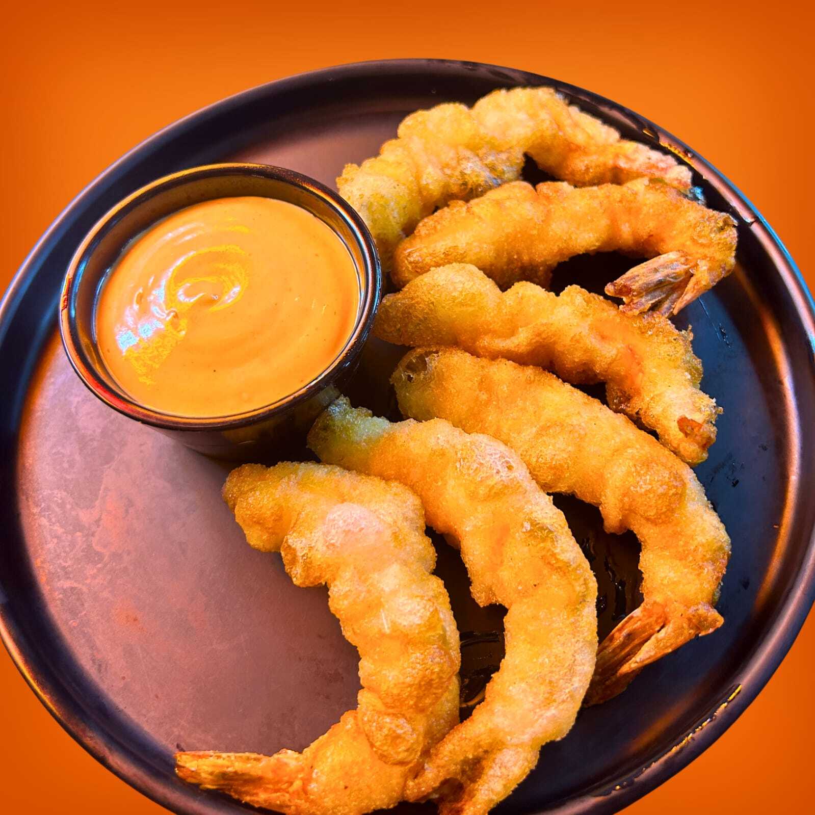Camarones en Tempura