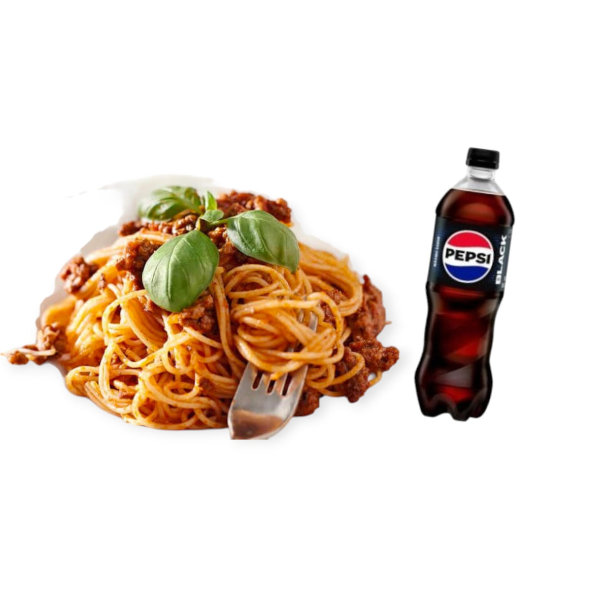 Boloñesa + PEPSI Black