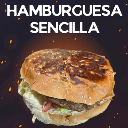 Hamburguesa Sencilla