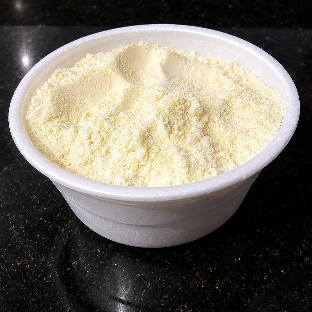 Delicioso açai cremoso com recheio de leite condensado e leite em pó (não trocamos os adicionais,apenas retiramos).Vai no isopor !