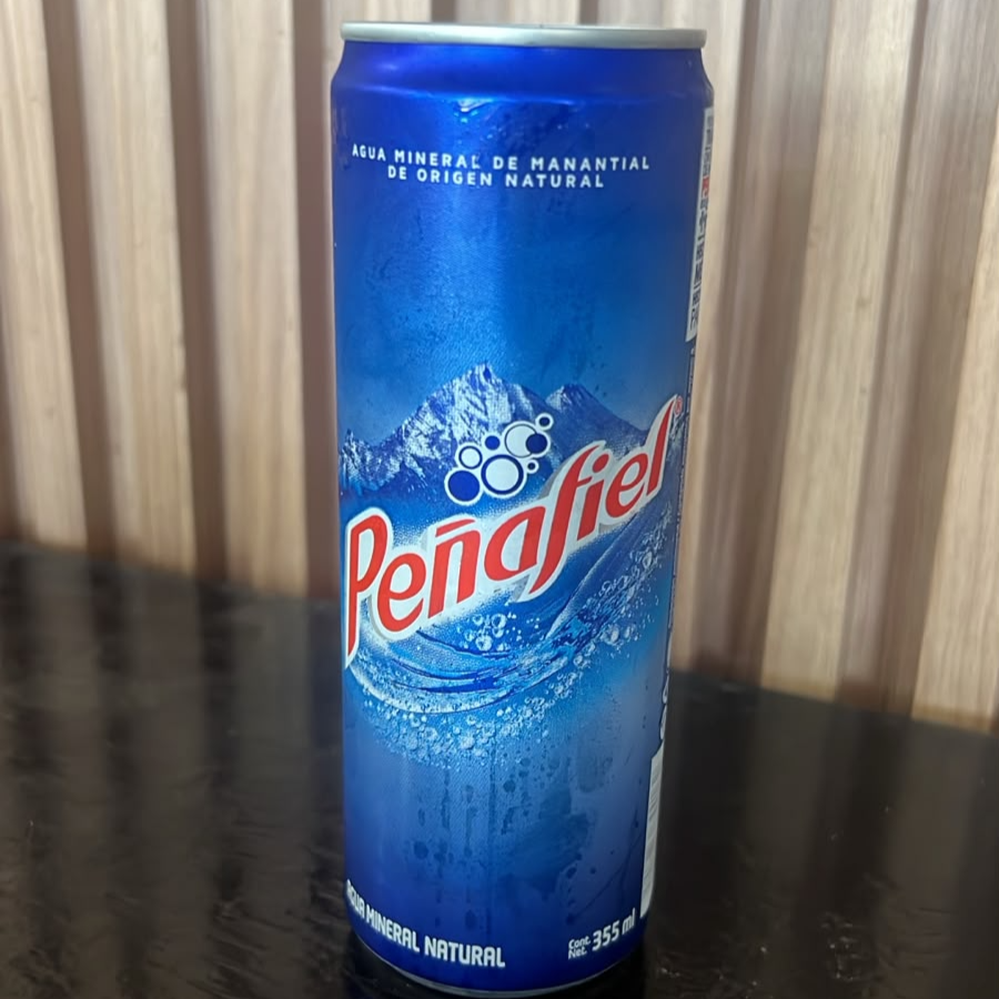 Agua Mineral Peñafiel Natural de Lata