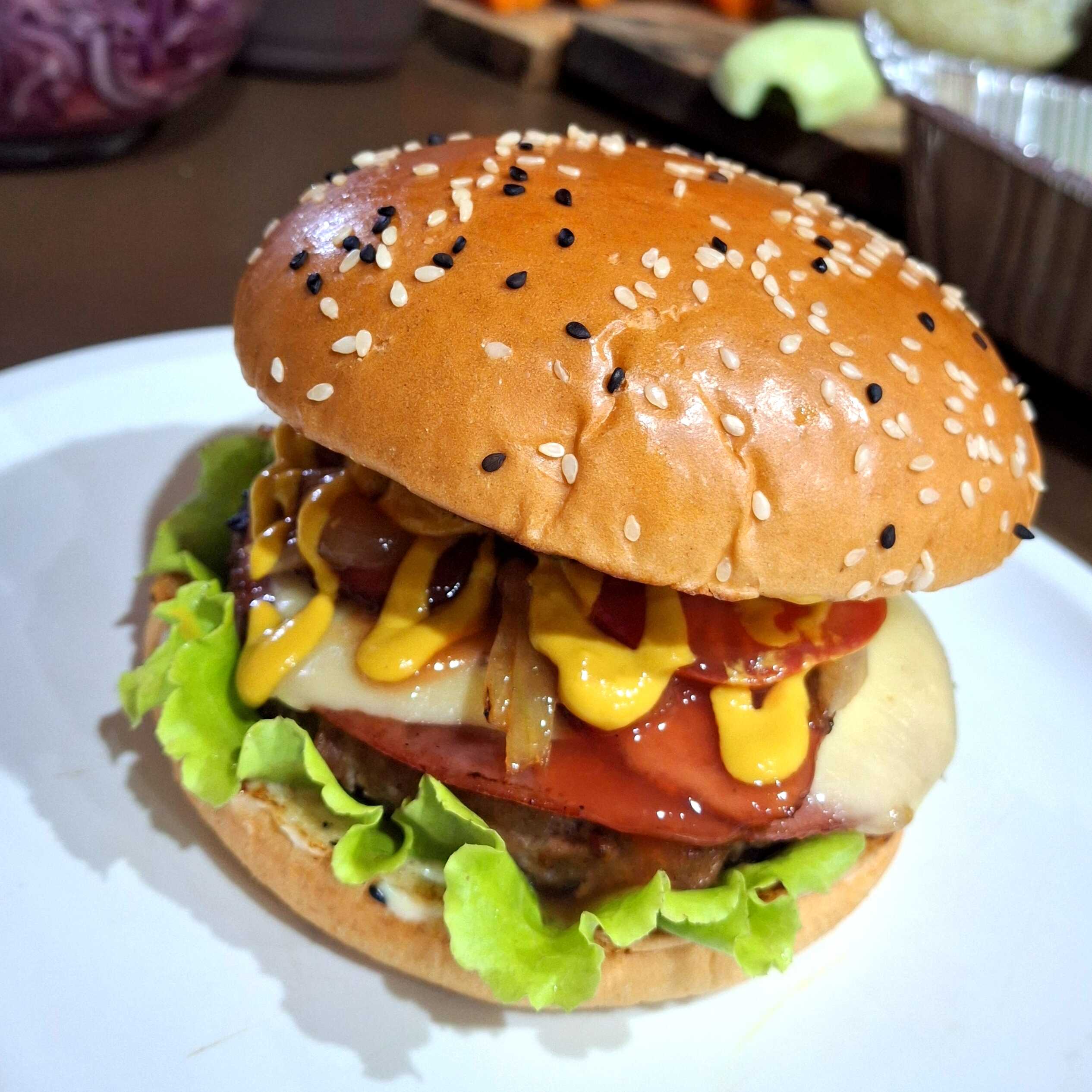 Hamburguesa Carne 100% pollo