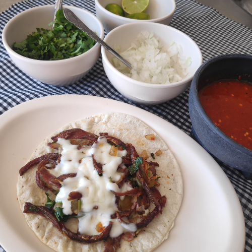 Taco de Macho Preparado