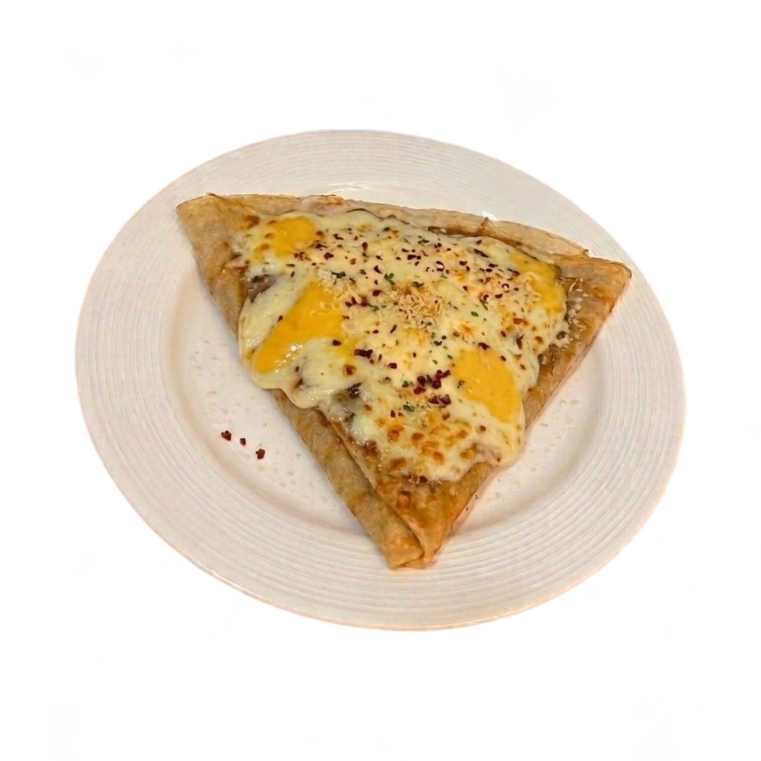 Crepa 3 Quesos con Papas